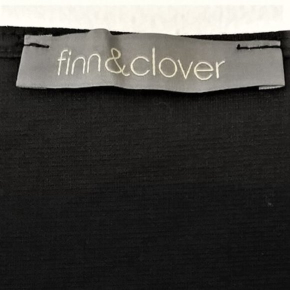 NWT ANTHROPOLOGIE Finn & Clover Black Dress L - Picture 6 of 7